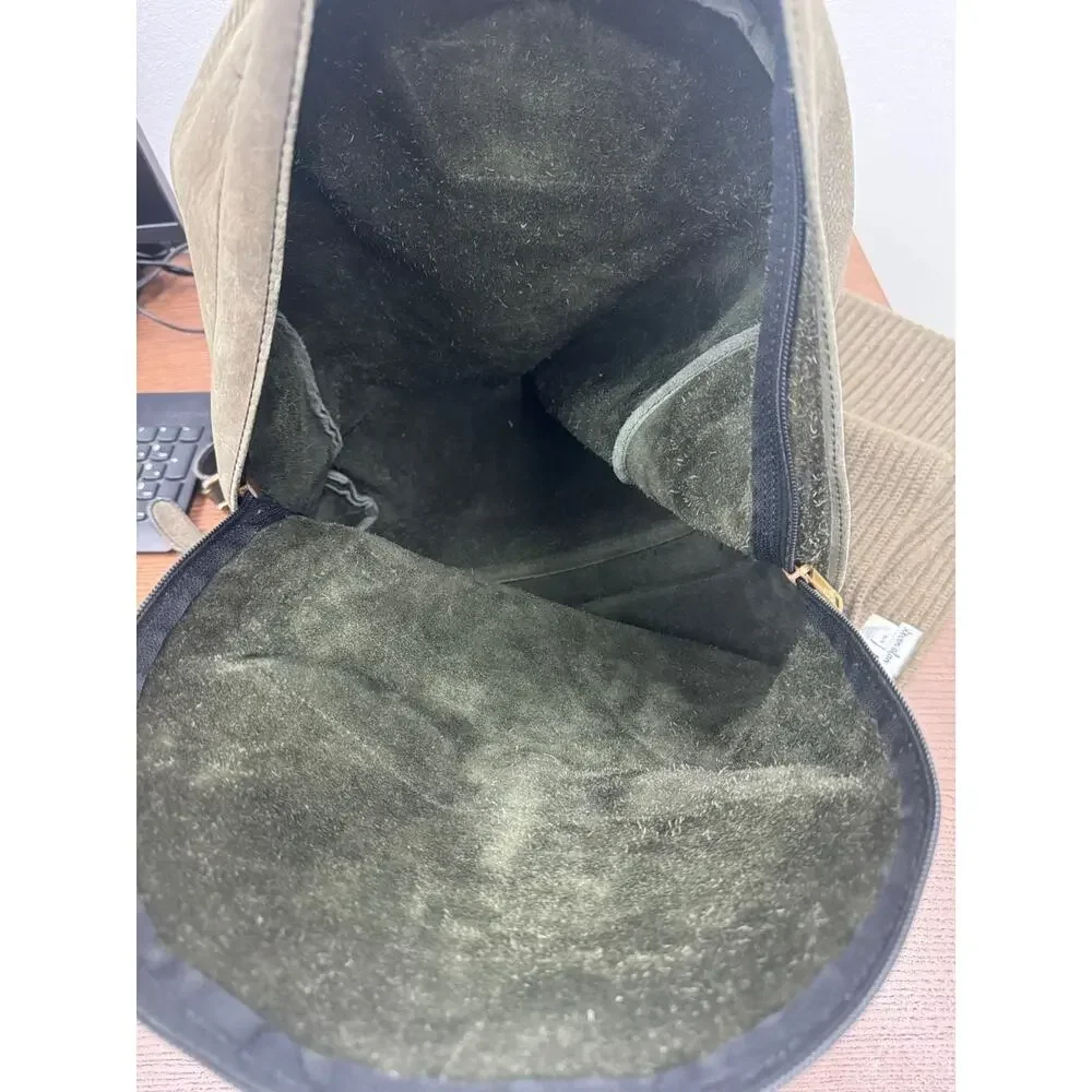 Roots Canada Go Soft Pebble Leather Laptop Backpack (pu2000thrifty